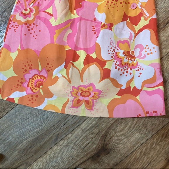 Talbots Floral Vintage Skirt above the knee - Picture 4 of 8